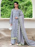 Qalamkar Qline Embroidered Linen Unstitched 3Pc Suit KL-13 SAAHIL
