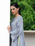 Qalamkar Qline Embroidered Linen Unstitched 3Pc Suit KL-13 SAAHIL