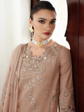 Qalamkar Qline Embroidered Linen Unstitched 3Pc Suit KL-14 DUSK