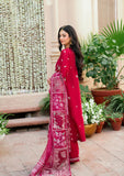 KAHF Ek Fasana Embroidered Luxury Lawn Unstitched 3Pc Suit KLB-1B MAHRANI