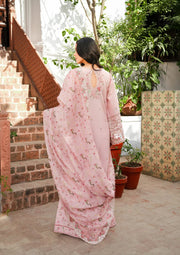 KAHF Ek Fasana Embroidered Luxury Lawn Unstitched 3Pc Suit KLB-3A DILNASHEEN