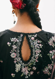 KAHF Ek Fasana Embroidered Luxury Lawn Unstitched 3Pc Suit KLB-3B SIYAARA