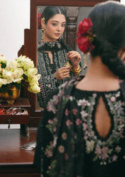 KAHF Ek Fasana Embroidered Luxury Lawn Unstitched 3Pc Suit KLB-3B SIYAARA