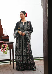 KAHF Ek Fasana Embroidered Luxury Lawn Unstitched 3Pc Suit KLB-3B SIYAARA