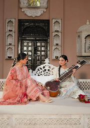 KAHF Ek Fasana Embroidered Luxury Lawn Unstitched 3Pc Suit KLB-5B ADAA