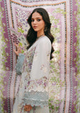KAHF Ek Fasana Embroidered Luxury Lawn Unstitched 3Pc Suit KLB-6B BANAFSHA