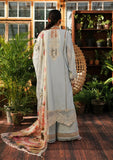 Kahf Premium Embroidered Luxury Lawn Unstitched 3Pc Suit KLE-03B Heaven