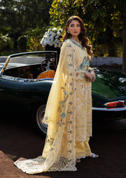 Kahf Premium Embroidered Luxury Lawn Unstitched 3Pc Suit KLR-03 Sasha