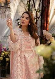 Kahf Premium Embroidered Luxury Lawn Unstitched 3Pc Suit KLR-2A Olivia