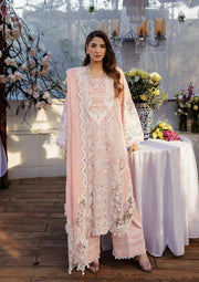 Kahf Premium Embroidered Luxury Lawn Unstitched 3Pc Suit KLR-2A Olivia