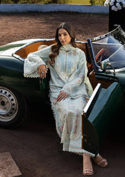 Kahf Premium Embroidered Luxury Lawn Unstitched 3Pc Suit KLR-2B Garnet