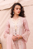Qalamkar Festive Eid Embroidered Chikankari Unstitched 3Pc Suit KM-03 AOIFE