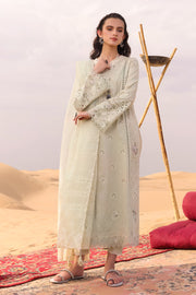 Qalamkar Festive Eid Embroidered Chikankari Unstitched 3Pc Suit KM-04 SORCHA
