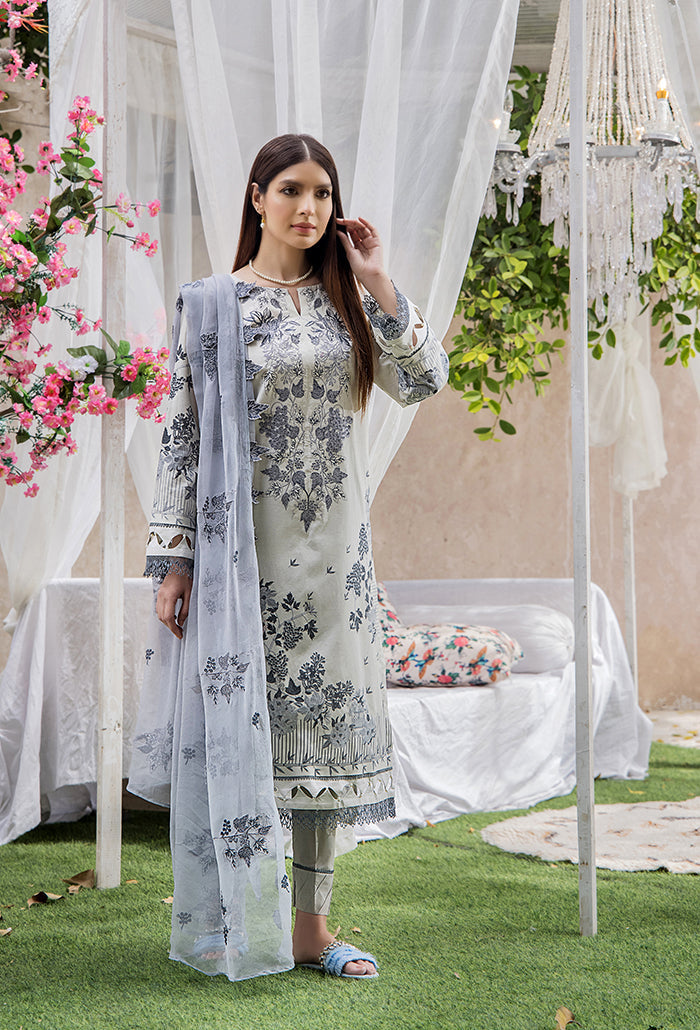 Koel by Humdum Embroidered Lawn Unstitched 3 Piece Suit KO-01