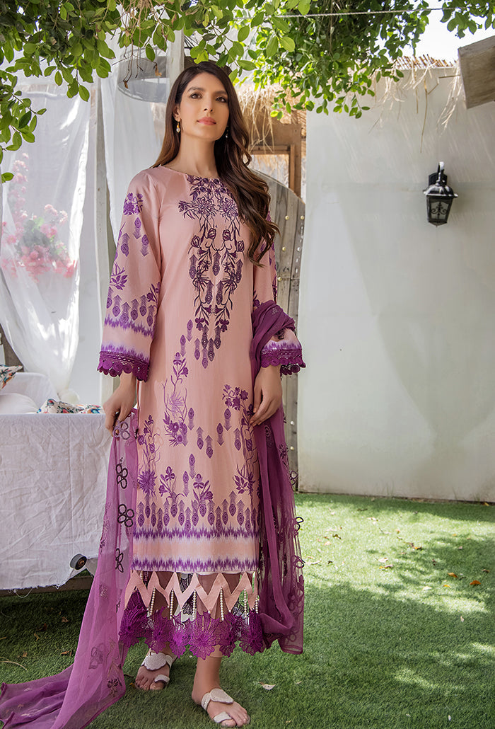 Koel by Humdum Embroidered Lawn Unstitched 3 Piece Suit KO-02