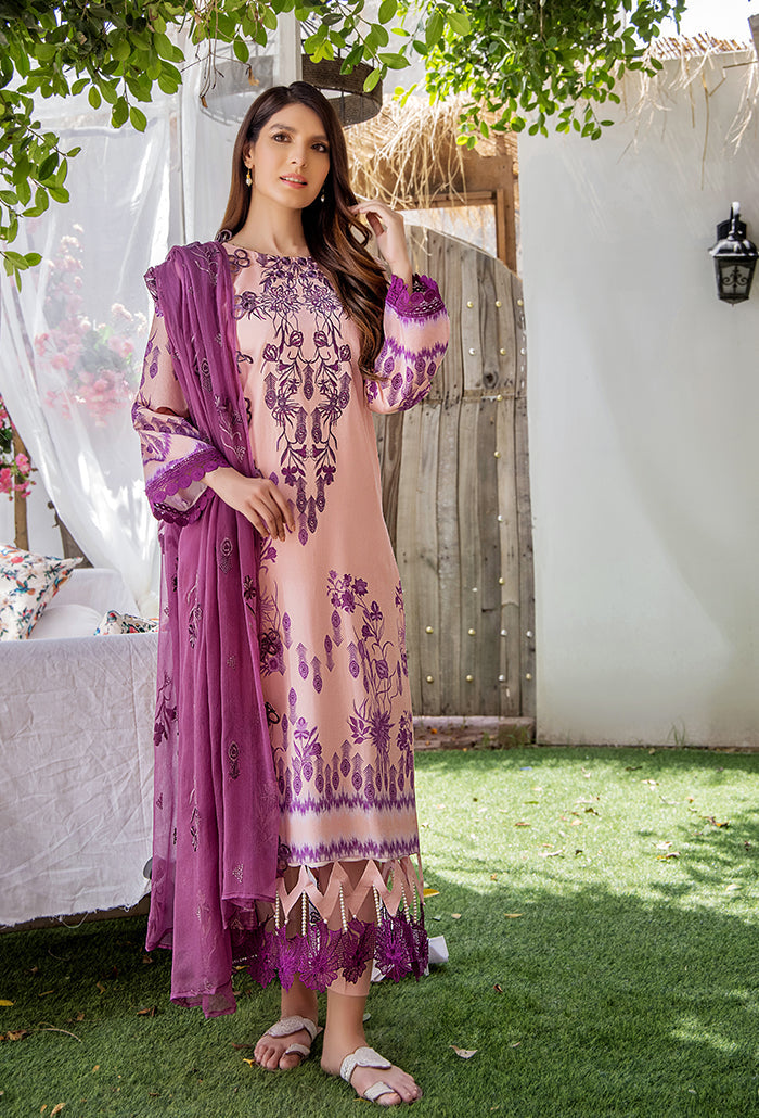 Koel by Humdum Embroidered Lawn Unstitched 3 Piece Suit KO-02