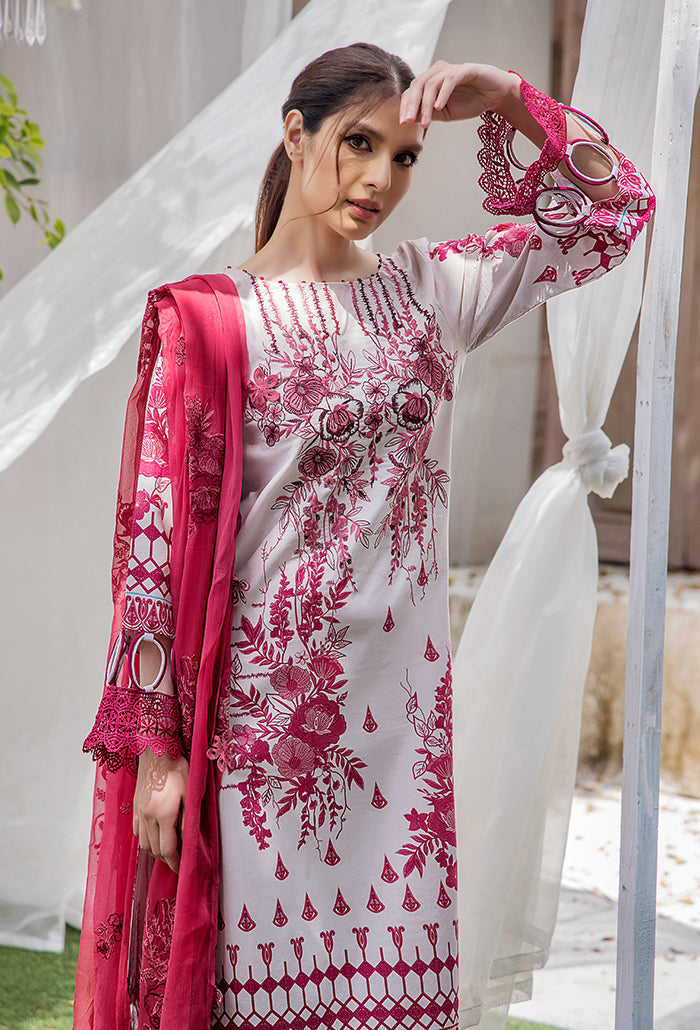 Koel by Humdum Embroidered Lawn Unstitched 3 Piece Suit KO-04