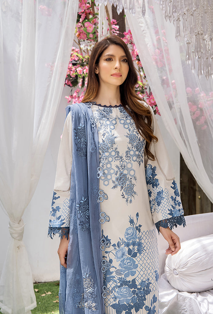 Koel by Humdum Embroidered Lawn Unstitched 3 Piece Suit KO-05