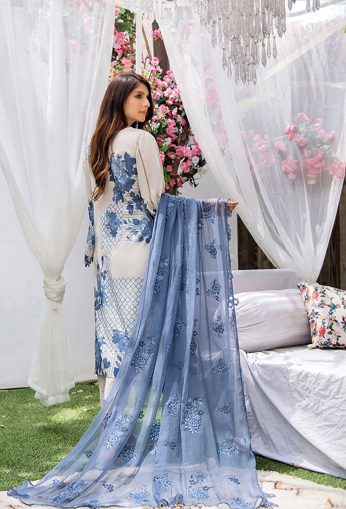 Koel by Humdum Embroidered Lawn Unstitched 3 Piece Suit KO-05