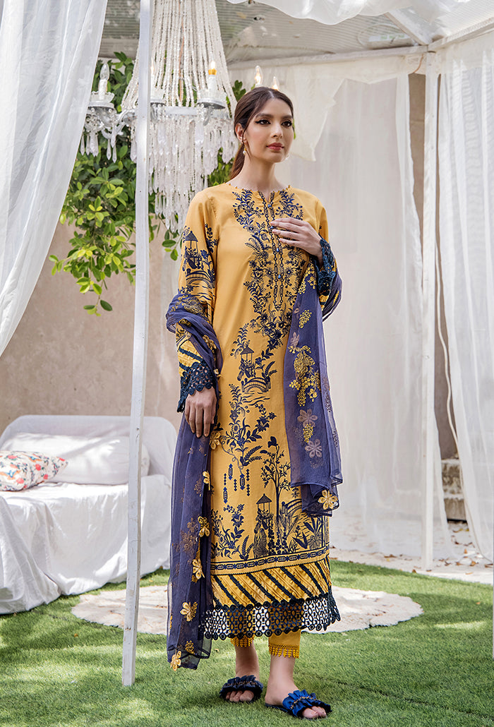 Humdum Collection Koel by Humdum Embroidered Lawn Unstitched 3 Piece Suit KO-06