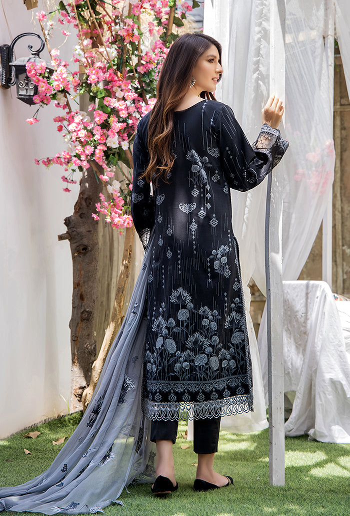Koel by Humdum Embroidered Lawn Unstitched 3 Piece Suit KO-07