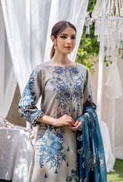 Koel by Humdum Embroidered Lawn Unstitched 3 Piece Suit KO-09