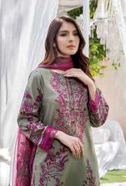 Koel by Humdum Embroidered Lawn Unstitched 3 Piece Suit KO-10