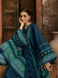 KAHF Aangan Embroidered Luxury Lawn Unstitched 3Pc Suit KPS-1B SUMBUL