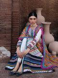 KAHF Aangan Embroidered Luxury Lawn Unstitched 3Pc Suit KPS-2A YASMEEN
