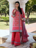 KAHF Aangan Embroidered Luxury Lawn Unstitched 3Pc Suit KPS-3A TABEER