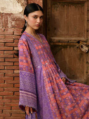 KAHF Aangan Embroidered Luxury Lawn Unstitched 3Pc Suit KPS-3B ZARMEENA