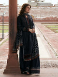 KAHF Aangan Embroidered Luxury Lawn Unstitched 3Pc Suit KPS-5A GUL-E-SIYAH