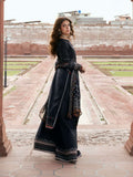KAHF Aangan Embroidered Luxury Lawn Unstitched 3Pc Suit KPS-5A GUL-E-SIYAH