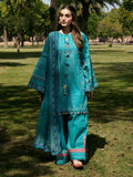 KAHF Aangan Embroidered Luxury Lawn Unstitched 3Pc Suit KPS-5B KEHKASHAN