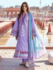 KAHF Aangan Embroidered Luxury Lawn Unstitched 3Pc Suit KPS-6A NAJAM