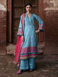 KAHF Aangan Embroidered Luxury Lawn Unstitched 3Pc Suit KPS-7B SHABNAM