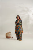 Feathers Dosti Digital Printed Khaddar Unstitched 3Pc Suit KREST-FT582