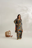 Feathers Dosti Digital Printed Khaddar Unstitched 3Pc Suit KREST-FT582