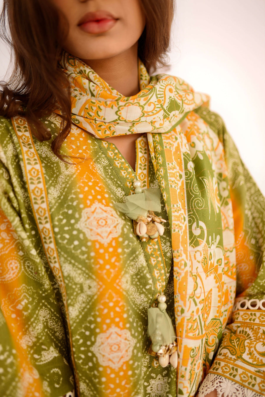 Keysha Digital Printed Khaddar Unstitched 3Pc Suit KSW-61