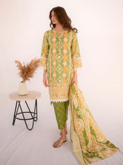 Keysha Digital Printed Khaddar Unstitched 3Pc Suit KSW-61