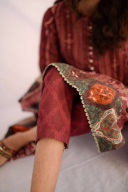 Keysha Digital Printed Khaddar Unstitched 3Pc Suit KSW-64