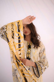 Keysha Digital Printed Khaddar Unstitched 3Pc Suit KSW-65