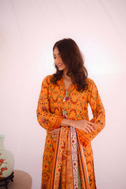 Keysha Digital Printed Khaddar Unstitched 3Pc Suit KSW-68