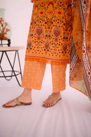 Keysha Digital Printed Khaddar Unstitched 3Pc Suit KSW-68