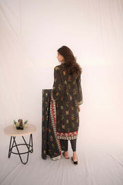 Keysha Digital Printed Khaddar Unstitched 3Pc Suit KSW-70