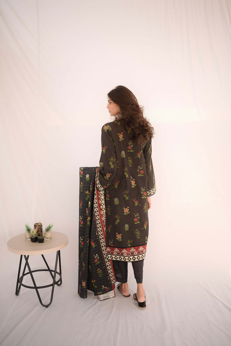 Keysha Digital Printed Khaddar Unstitched 3Pc Suit KSW-70