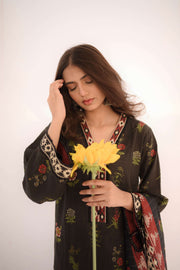 Keysha Digital Printed Khaddar Unstitched 3Pc Suit KSW-70