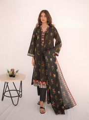 Keysha Digital Printed Khaddar Unstitched 3Pc Suit KSW-70