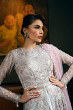 Saira Rizwan Festive Unstitched Embroidered Net 3Pc Suit D-04 KYLO