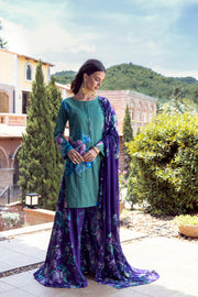 Feathers Premium Printed Lawn Unstitched 3Pc Suit KYNEL-FT526